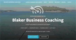 Desktop Screenshot of blakerbusinesscoaching.com